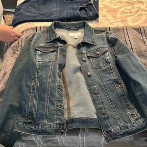 Time and Tru Jean Jacket Size M